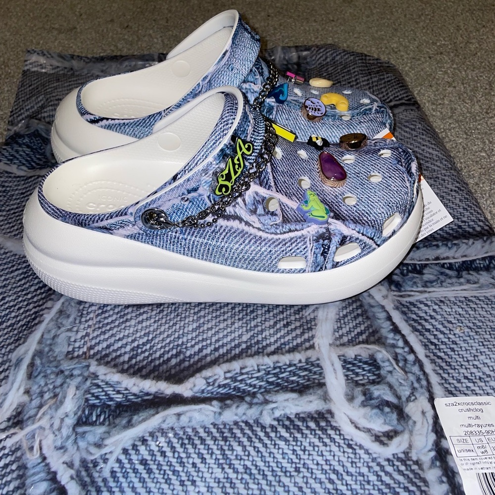 New SZA Crocs